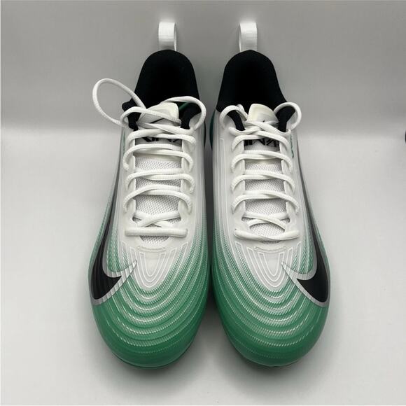 Nike Vapor Speed 3 Football Cleats HM8849-100 White Stadium Green Men’s Size 8.5 - Picture 3 of 5
